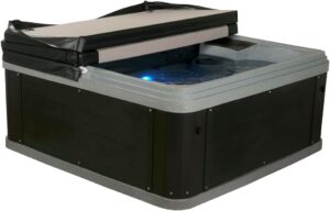Ariana 6-Person Bench-Style Spa with Built-In Ice Bucket, 30 Jets, 70 Ports, and Cover - Image 9