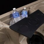 Ariana 6-Person Bench-Style Spa with Built-In Ice Bucket, 30 Jets, 70 Ports, and Cover - Image 4