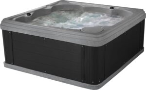 Inland 5-6 Person Indoor Outdoor Plug & Play Hot Tub Spa with 24 Jets, LED Lighting System, Insulated Spa Cover - Image 10
