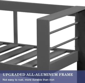 Modern Aluminum Outdoor Patio Furniture Set - Image 3