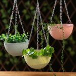 Hanging Rattan Style Flowerpot
