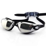 Anti-Fog Swimming Goggles with Nose Clip and Ear Plugs (One Size Fits All - Men, Women, and Children) - Image 2