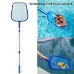 Professional Pool Skimmer Net Tool with Telescopic Pole and Nylon Mesh Net - Image 3
