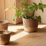 Natural Woven Flowerpot Basket - Image 4