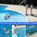 Professional Swimming Pool Brush and Net Set with Telescopic Pole - Image 5
