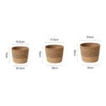 Natural Woven Flowerpot Basket - Image 5